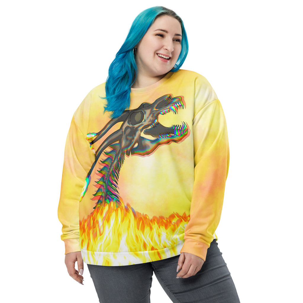 From The Flame- Print All Over, Unisex Sweatshirt