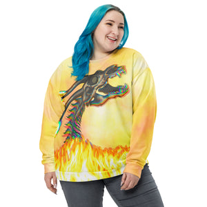 From The Flame- Print All Over, Unisex Sweatshirt