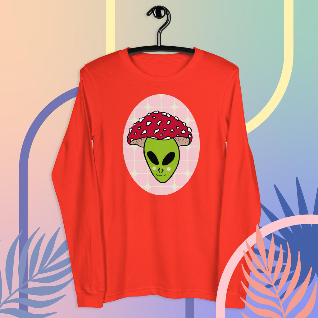 Amanita Alien- Unisex Long Sleeve Tee