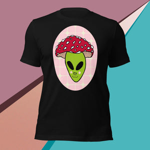 Amanita Alien: Short Sleeve Unisex T-shirt