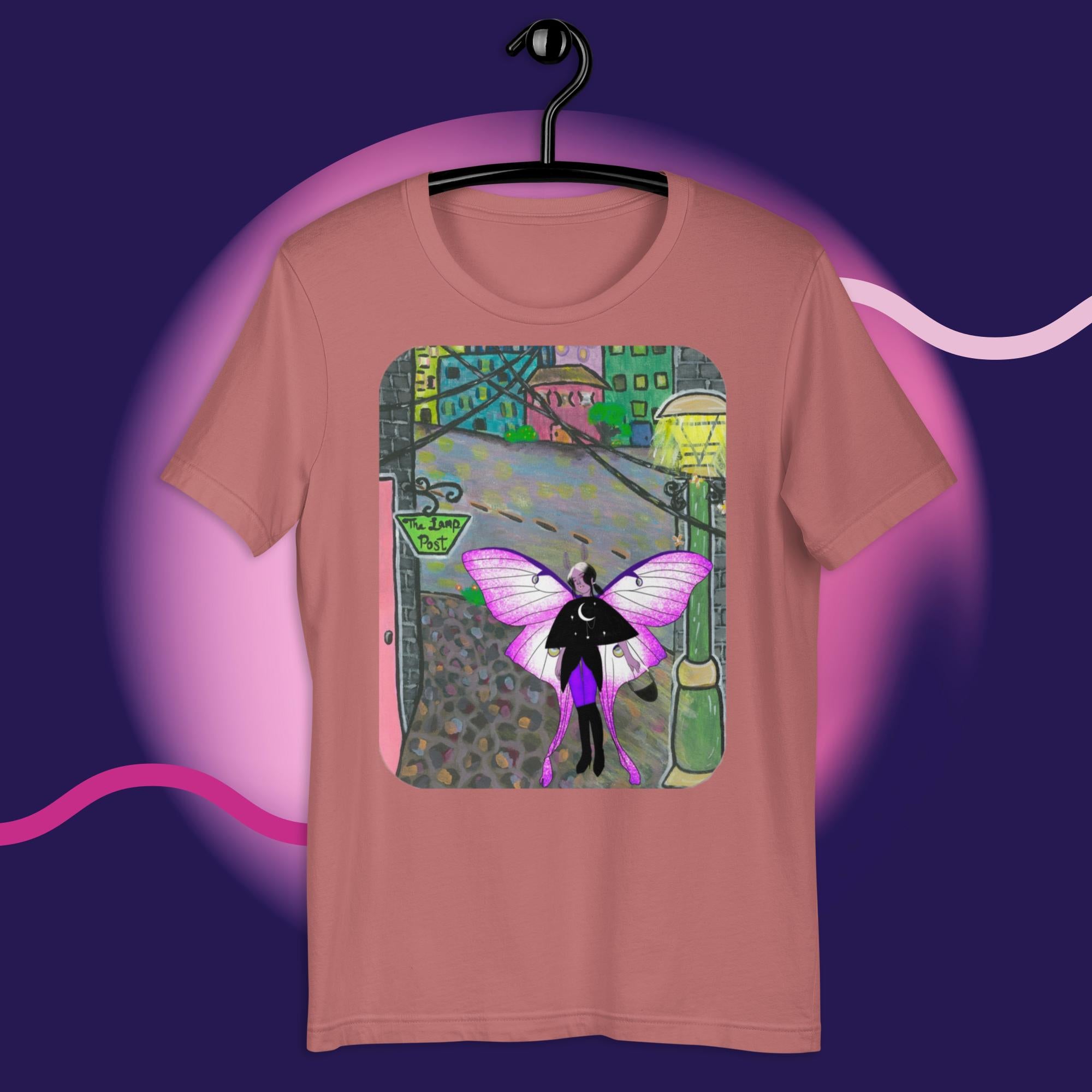 Zira the Moth- Short Sleeve Unisex Tee