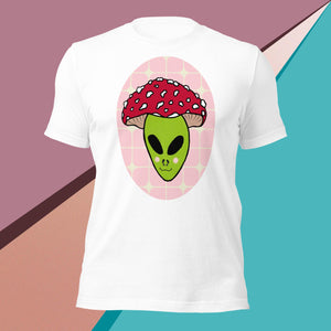 Amanita Alien: Short Sleeve Unisex T-shirt