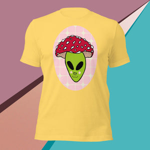 Amanita Alien: Short Sleeve Unisex T-shirt