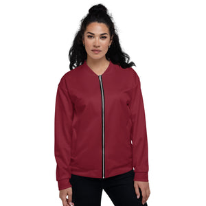 The Relic- Unisex Bomber Jacket, Maroon