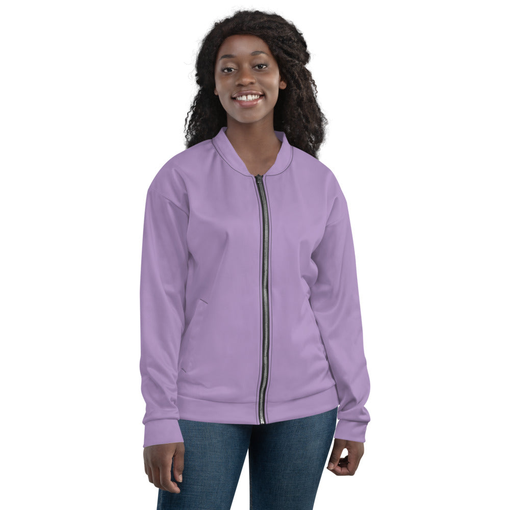 The Prism- Unisex Bomber Jacket, Purple