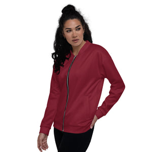 The Relic- Unisex Bomber Jacket, Maroon