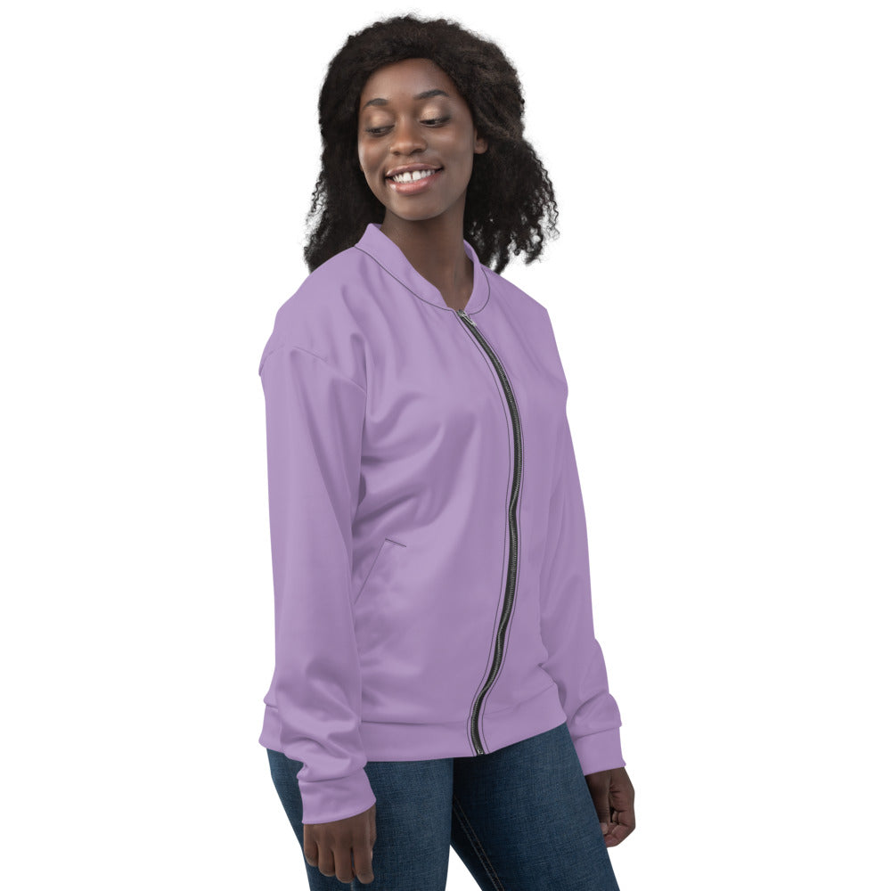 The Prism- Unisex Bomber Jacket, Purple