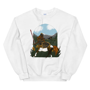 The Shield-Maiden: Unisex Sweatshirt