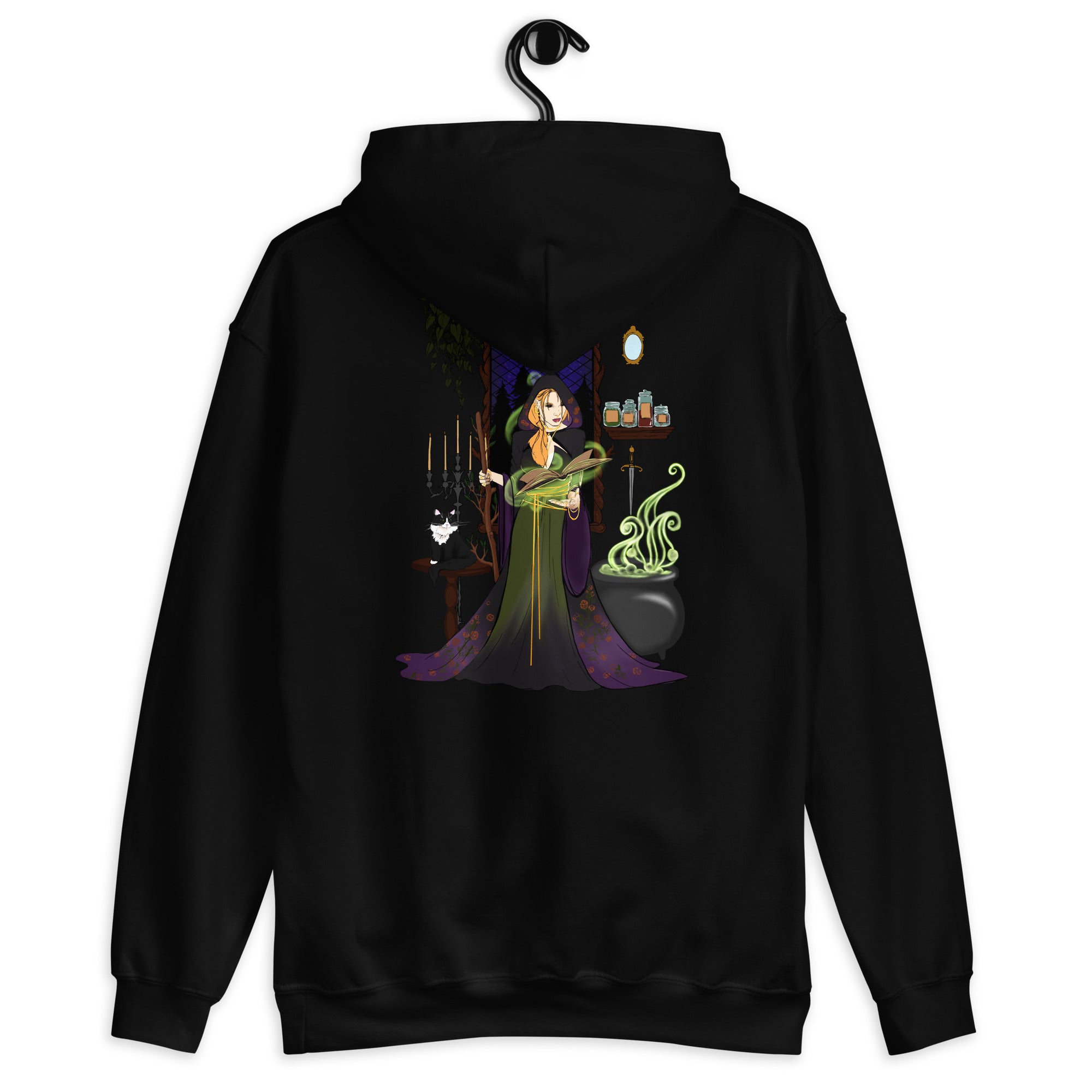 The Mage- Unisex Hoodie, Back Print