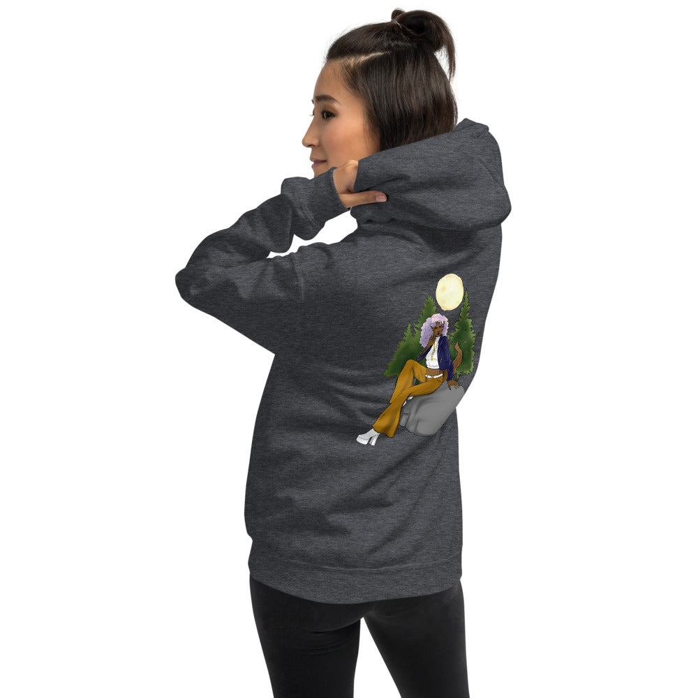 The Luna- Unisex Hoodie, Back Print