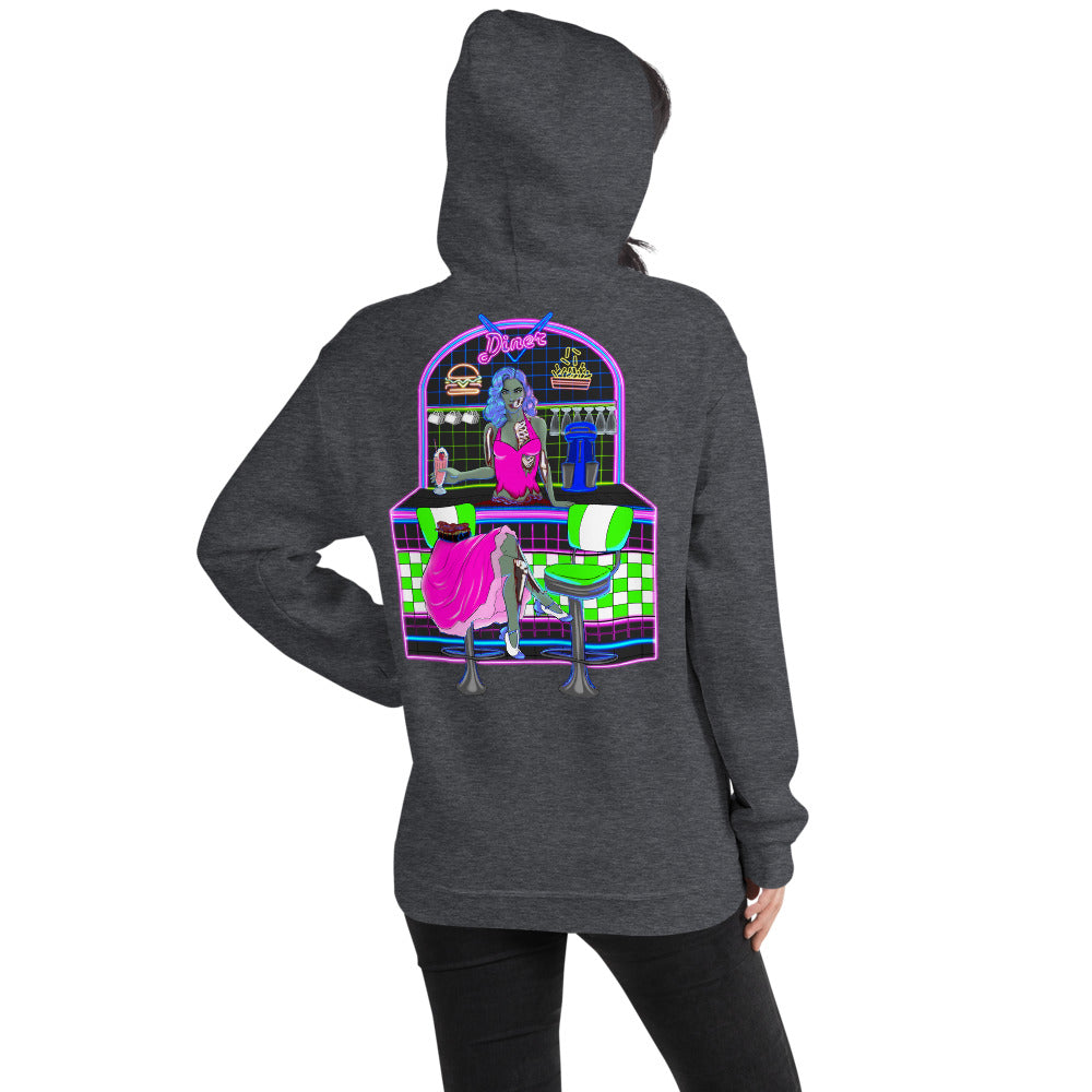 The Soda Jerk- Unisex Hoodie, Back Print