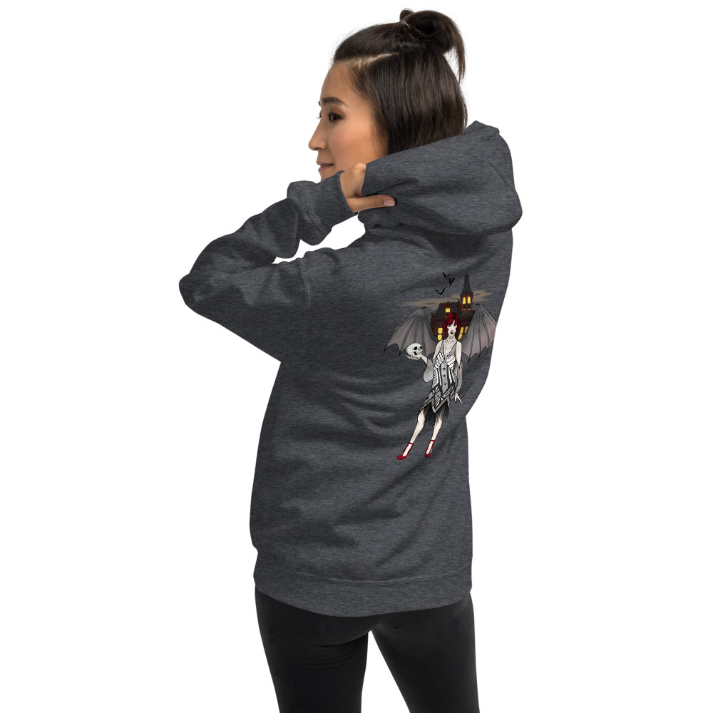 The Mistress- Unisex Hoodie, Back Print