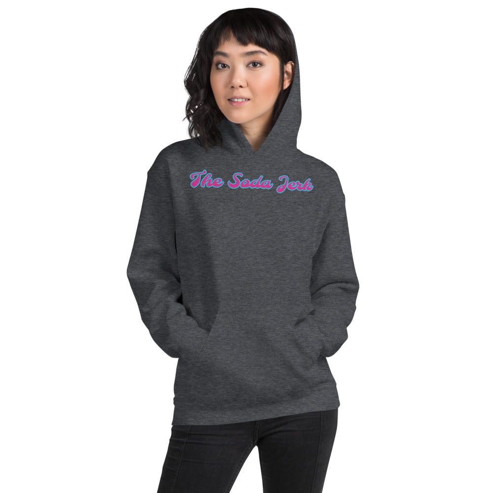 The Soda Jerk- Unisex Hoodie, Back Print