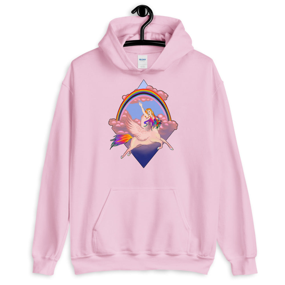 The Prism- Unisex Hoodie, Front Print