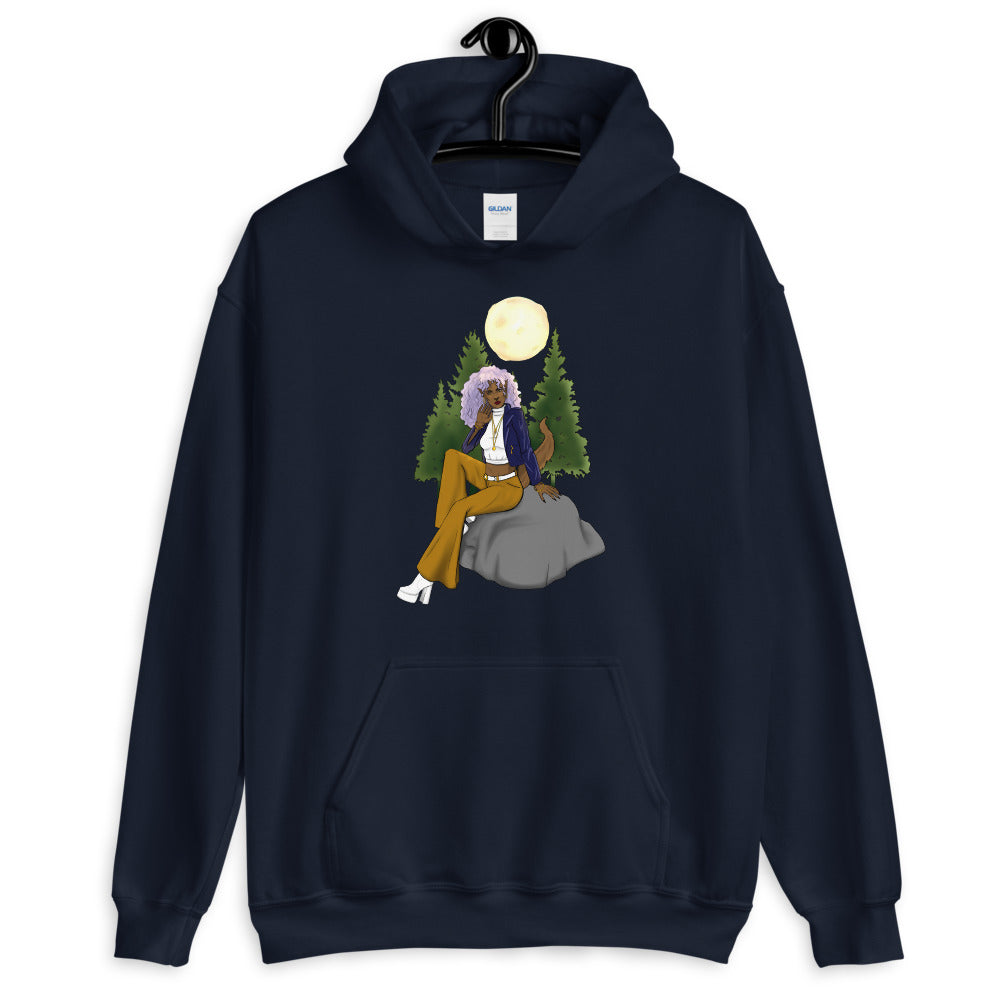 The Luna- Unisex Hoodie, Front Print