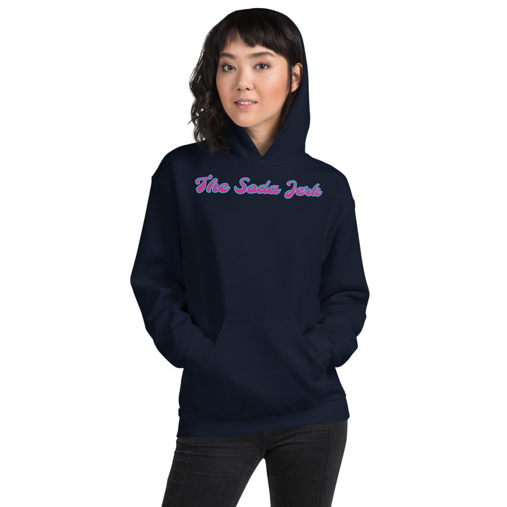 The Soda Jerk- Unisex Hoodie, Back Print