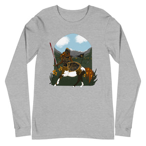 The Shield-Maiden: Unisex Long Sleeve Tee