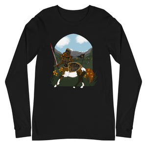 The Shield-Maiden: Unisex Long Sleeve Tee