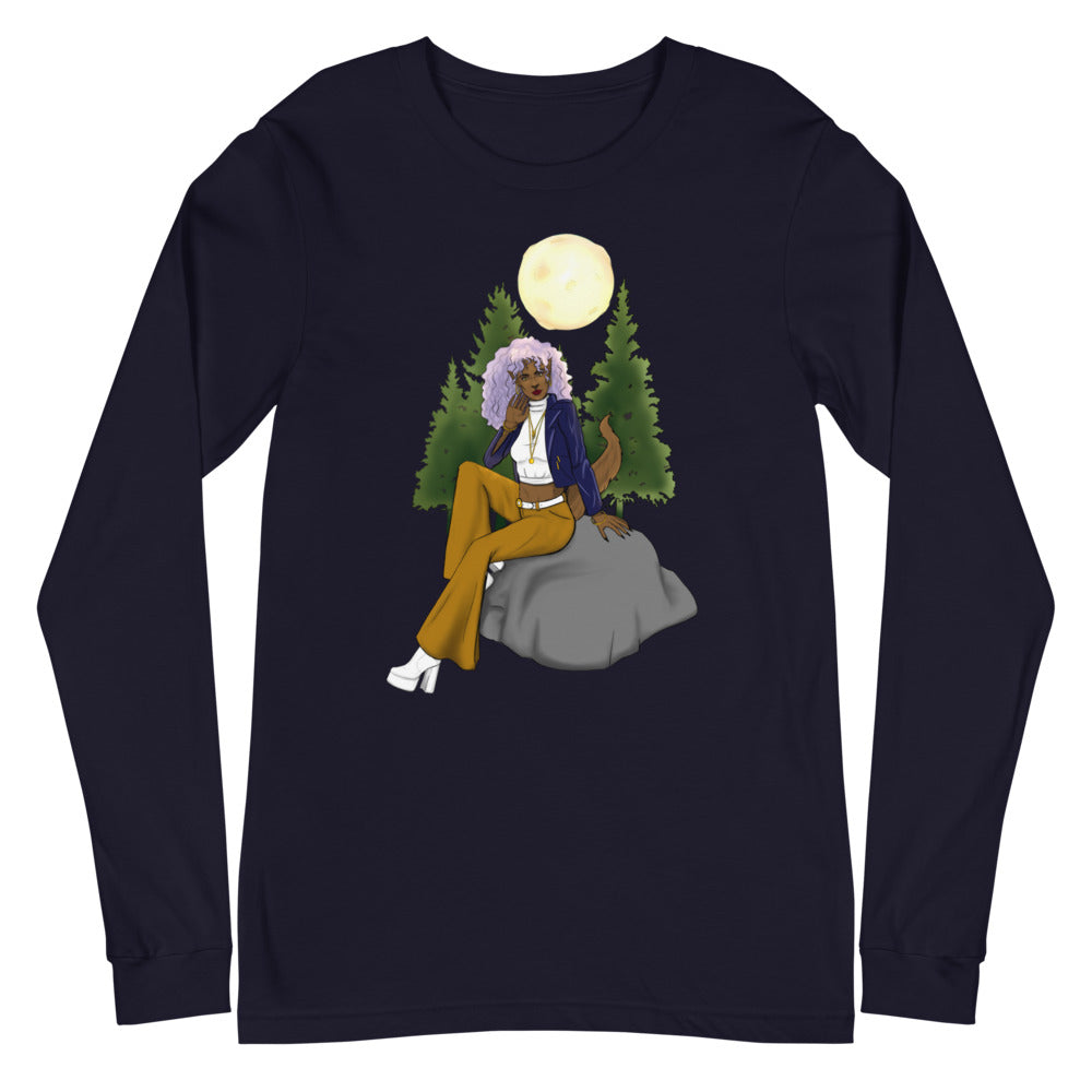 The Luna- Unisex Long Sleeve Tee