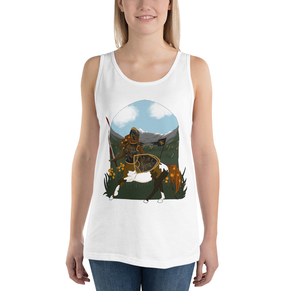 The Shield-Maiden: Unisex Tank Top