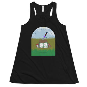 Fable Fashion Logo- Flowy Racerback Tank