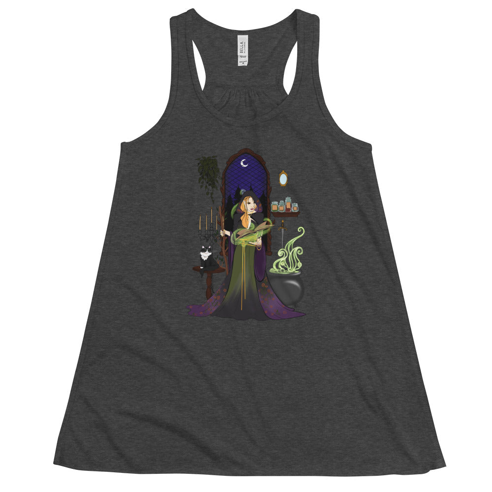 The Mage- Flowy Racerback Tank