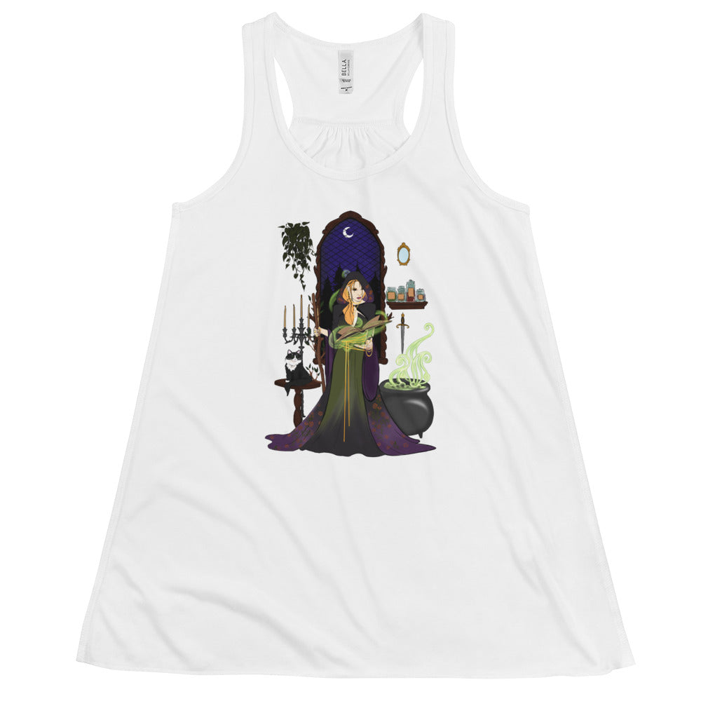 The Mage- Flowy Racerback Tank