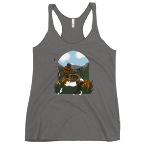 The Shield-Maiden: Fitted Racerback Tank