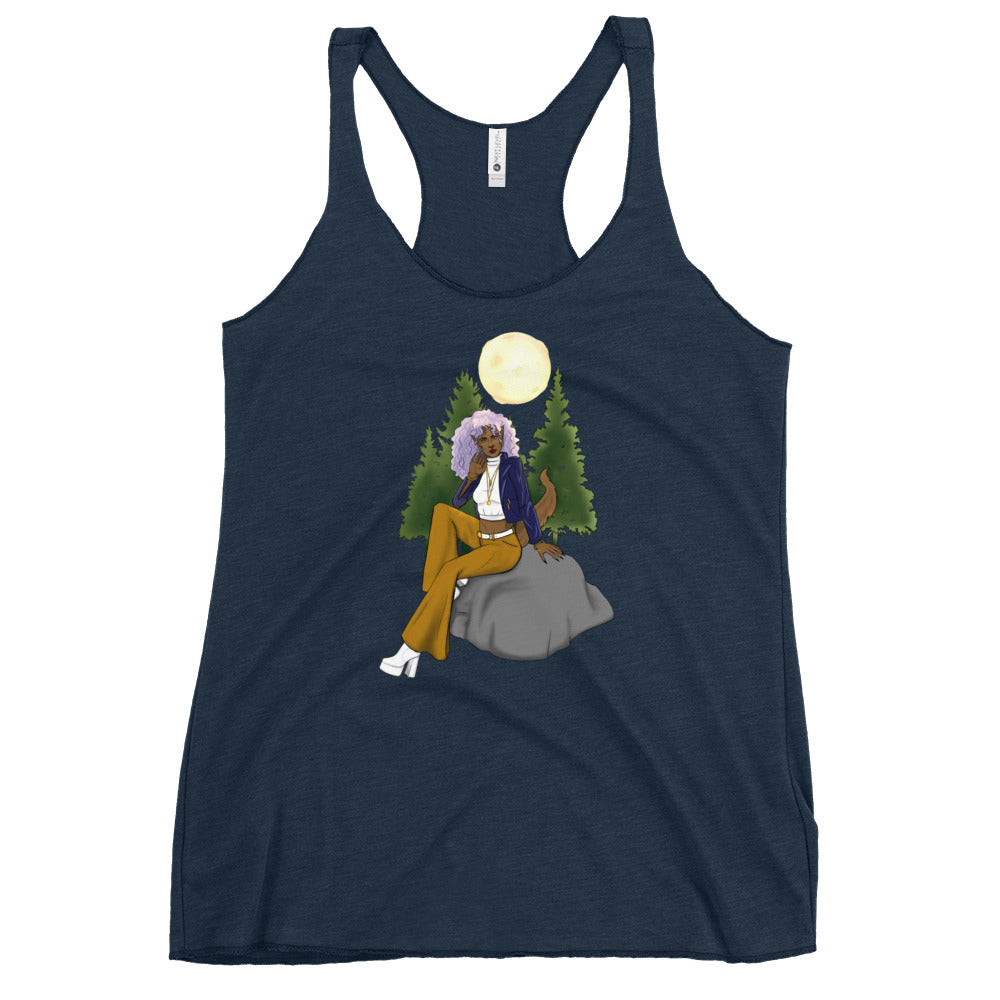The Luna- Fitted Racerback Tank