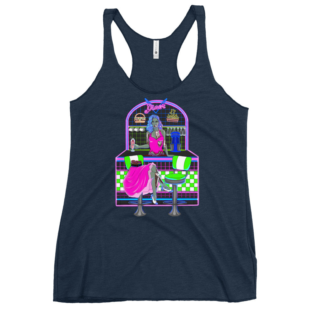 The Soda Jerk- Fitted Racerback Tank