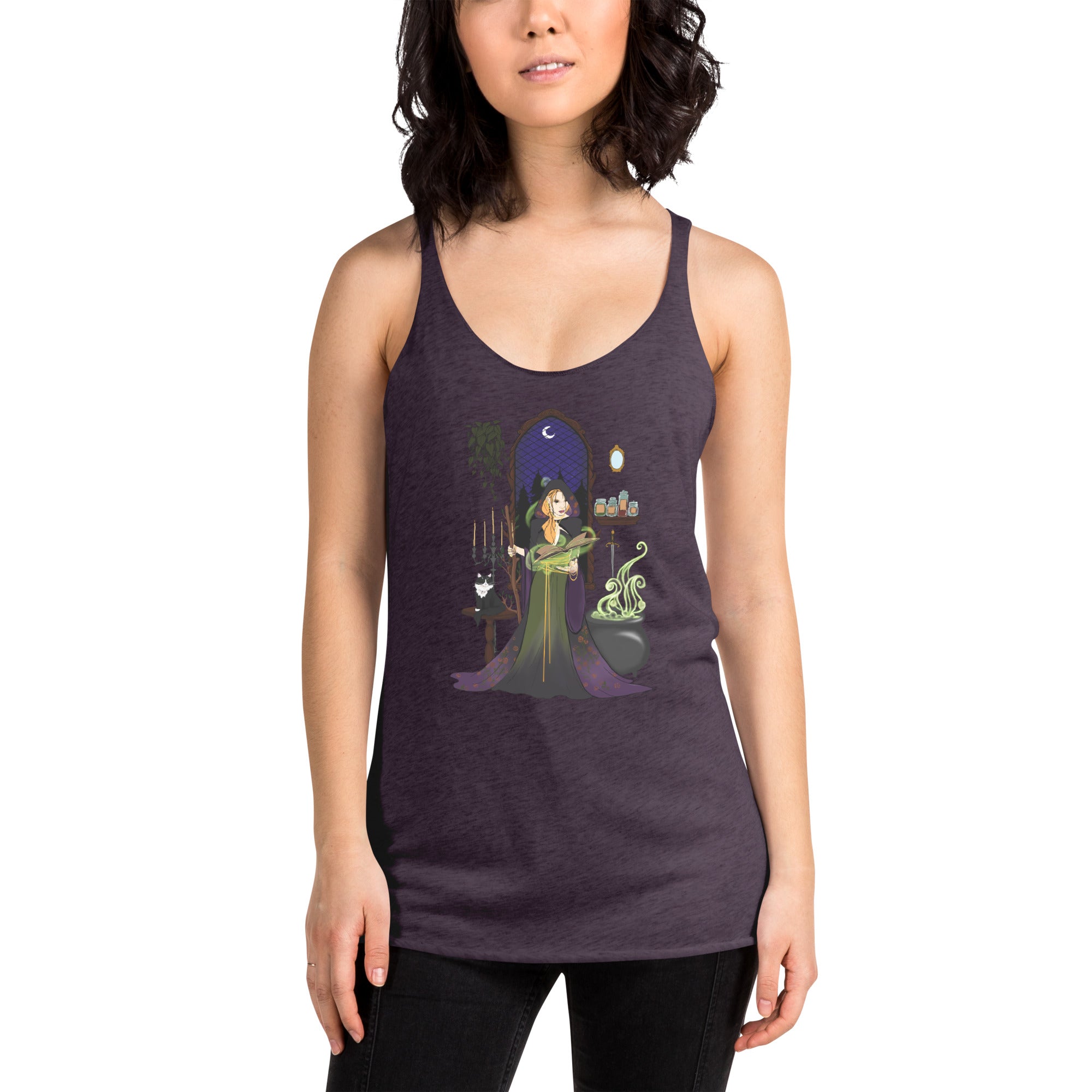 The Mage- Fitted Racerback Tank