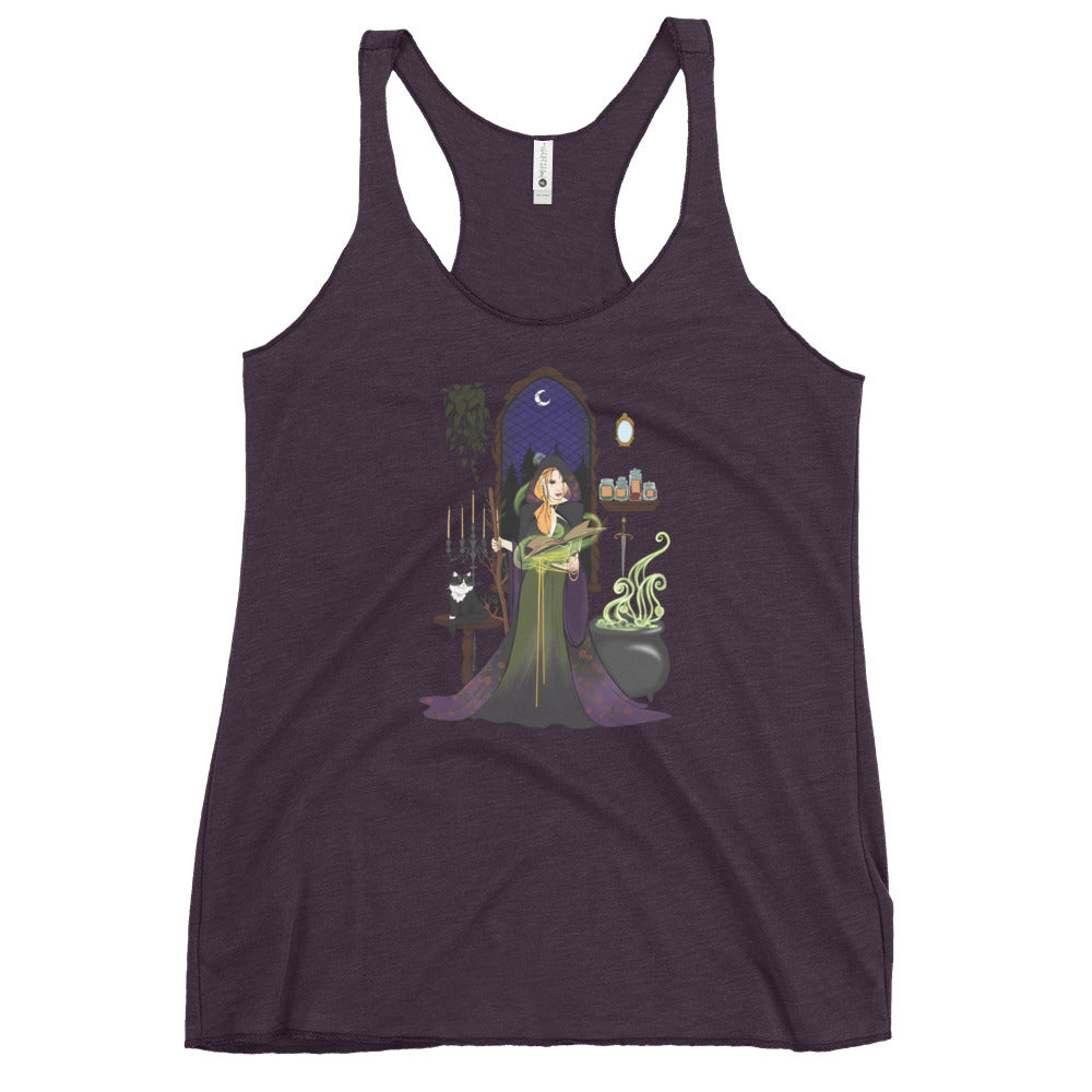 The Mage- Fitted Racerback Tank