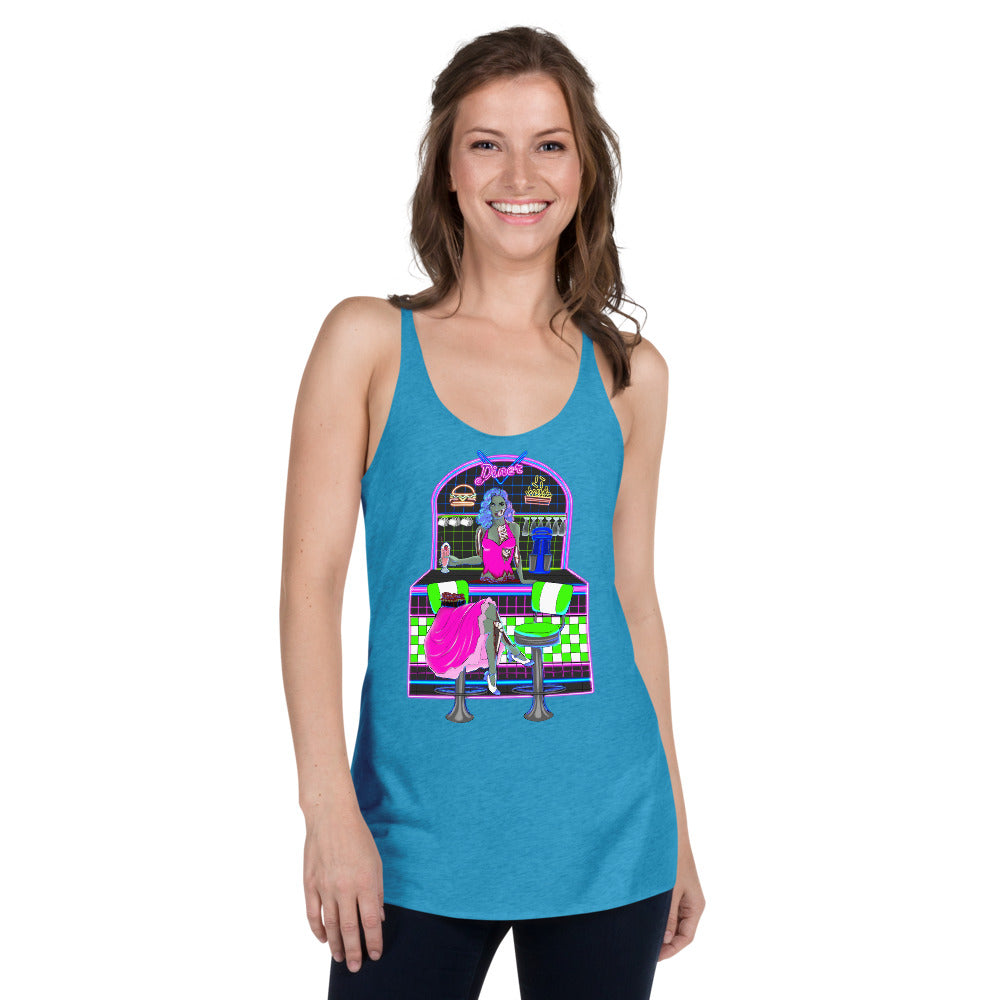 The Soda Jerk- Fitted Racerback Tank