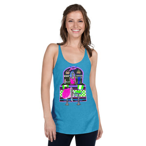 The Soda Jerk- Fitted Racerback Tank
