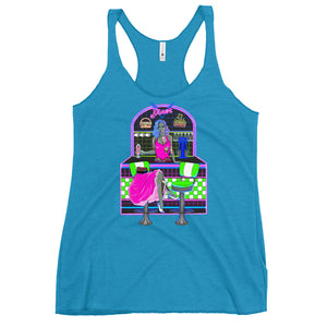 The Soda Jerk- Fitted Racerback Tank